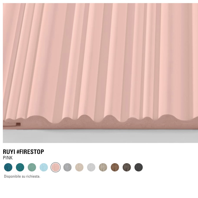 Fire-resistant wall coverings, Moove Urban Firestop Ruyi